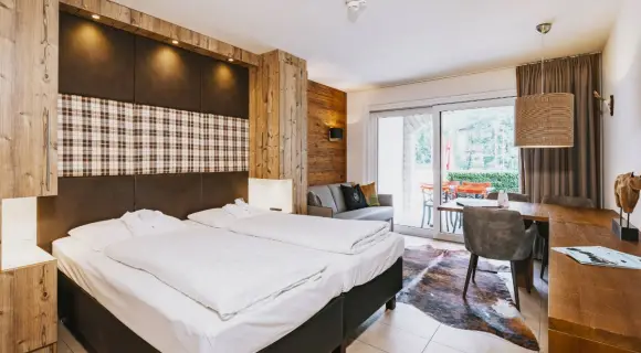 Studio suite with kitchen & terrace for up to 3 ✓ pet-friendly ✓ mountain setting ✓ Kaprun/Zell am See ► Book!
