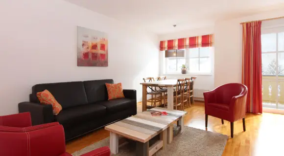 2 Schlafzimmer Apartment für bis zu 6 ✓ Küche ✓ Sauna ✓ Kaprun ► Jetzt buchen!