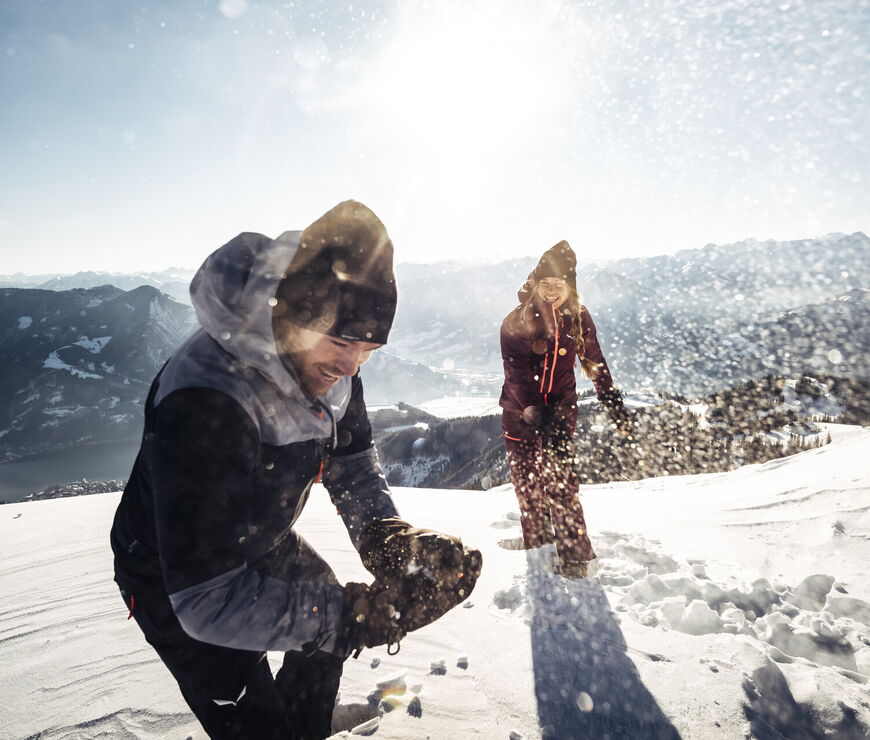 Spass im Schnee Zell am See