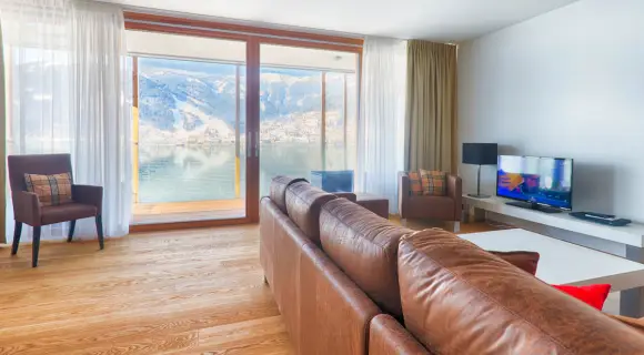 2 Schlafzimmer Apartment mit 85 m² für 4-6 Personen ✓ Balkon mit Seeblick ✓ Design-Küche ✓ Zell am See ► Jetzt buchen!